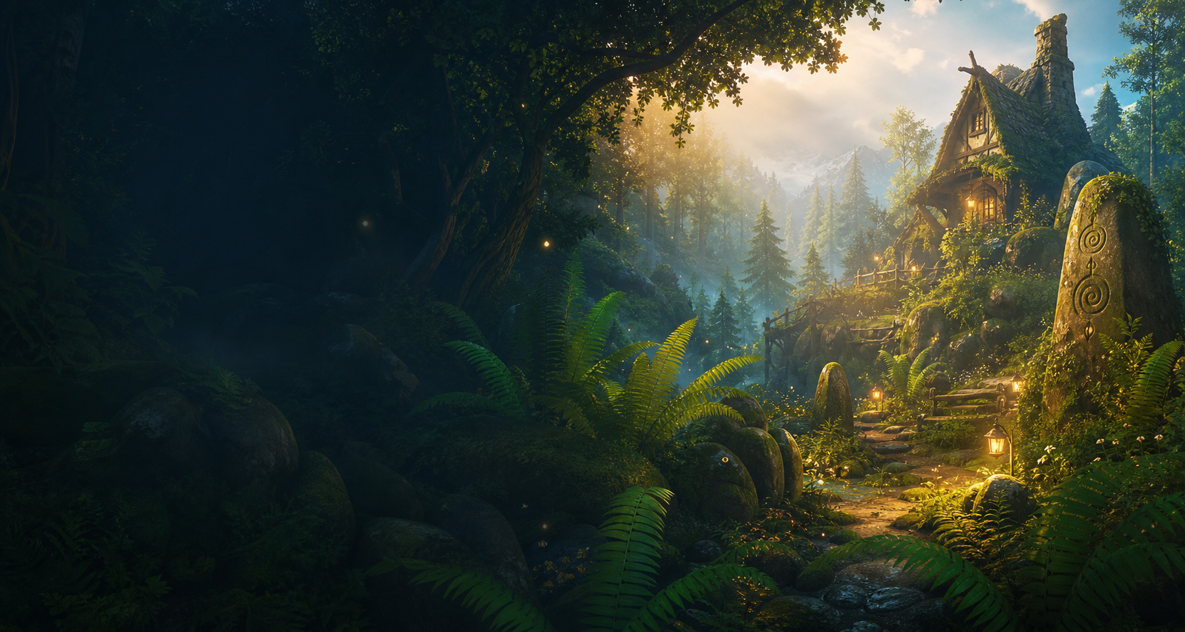 Building a tiny fantasy world in Unreal Engine
